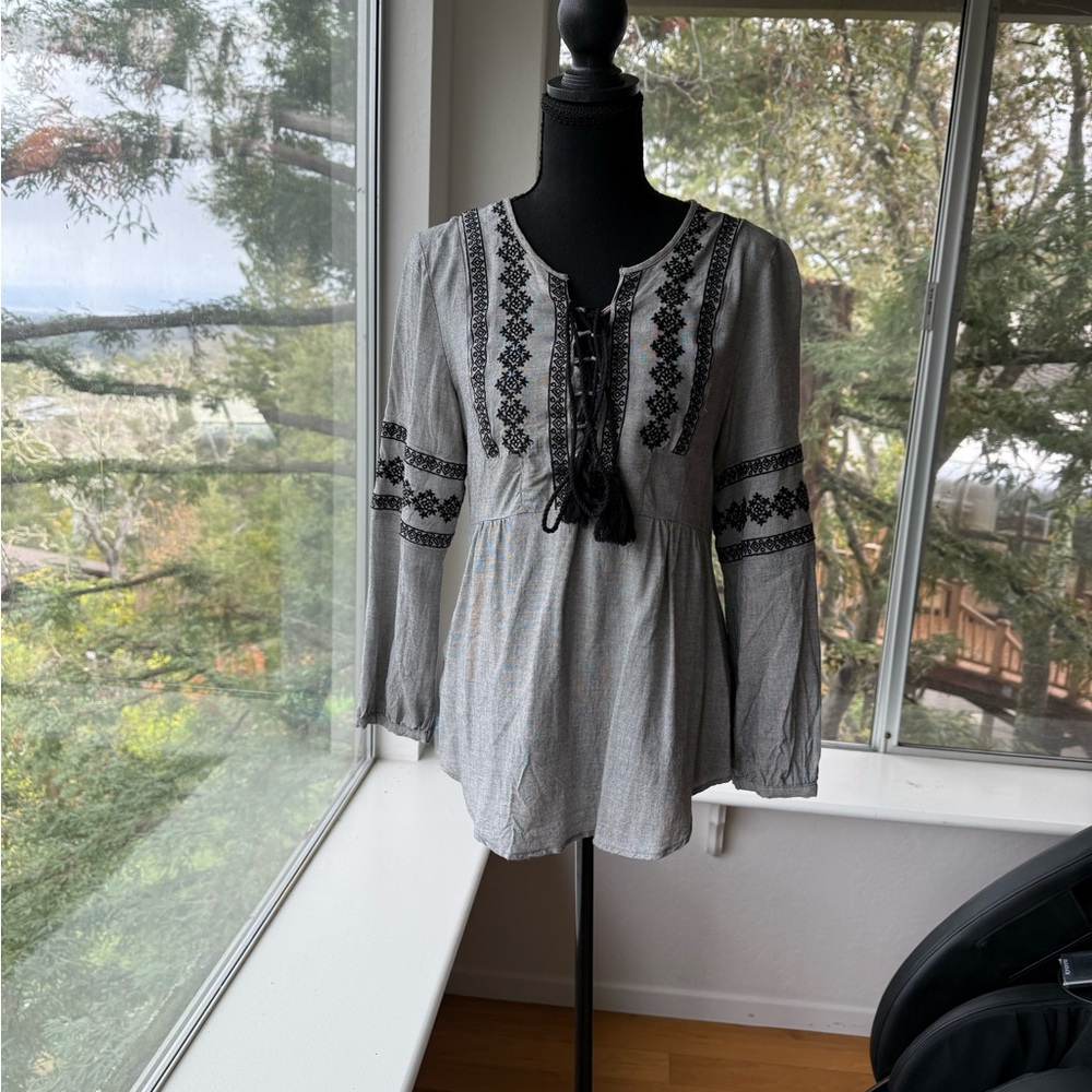 LIKE NEW Dress Forum Boho Blouse Small
